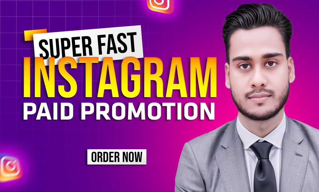 Super Fast Instagram Paid Promotion Service