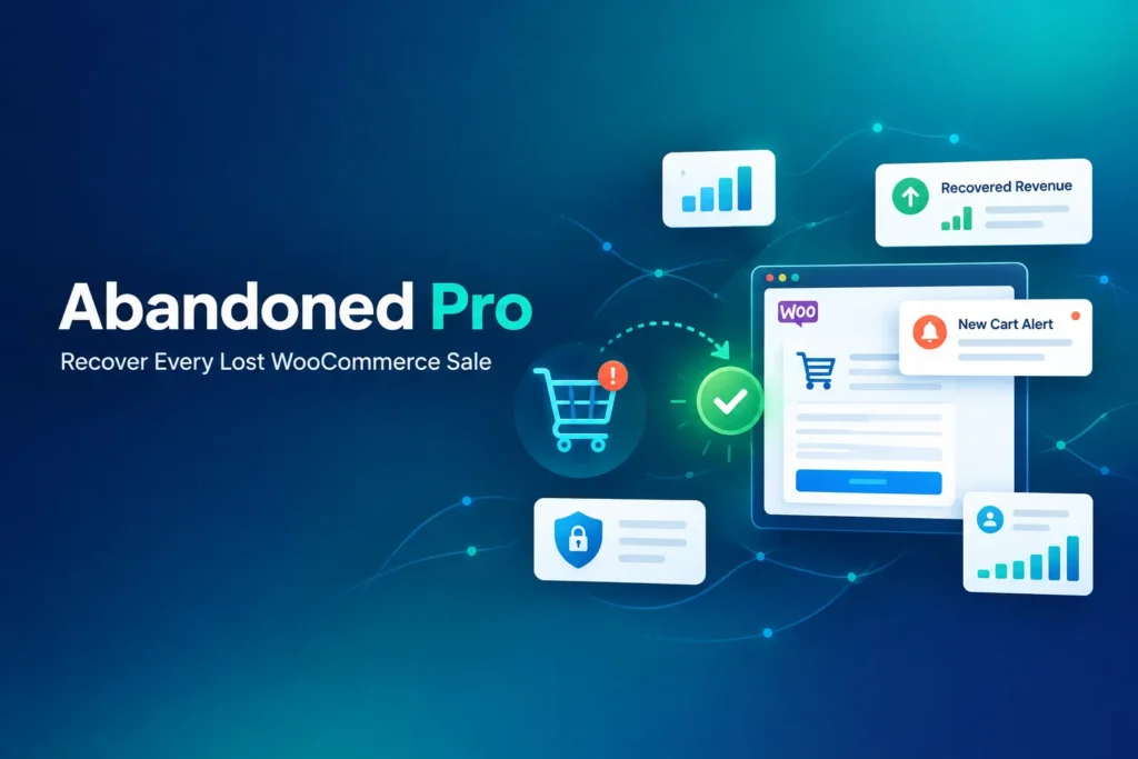 আপনার WooCommerce স্টোরের হারানো সেল ফিরিয়ে আনার স্মার্ট সমাধান