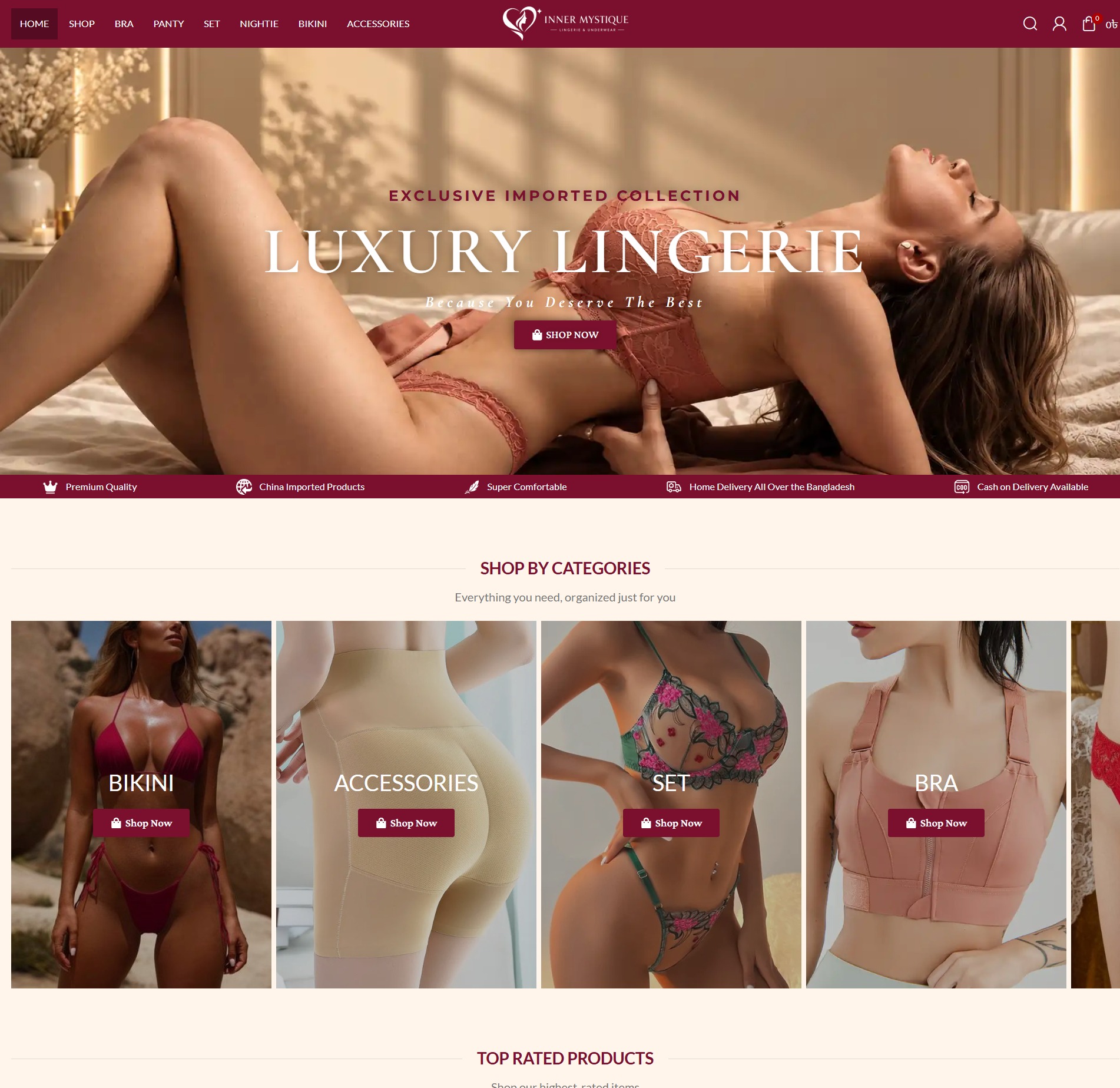 Inner Mystique - Website