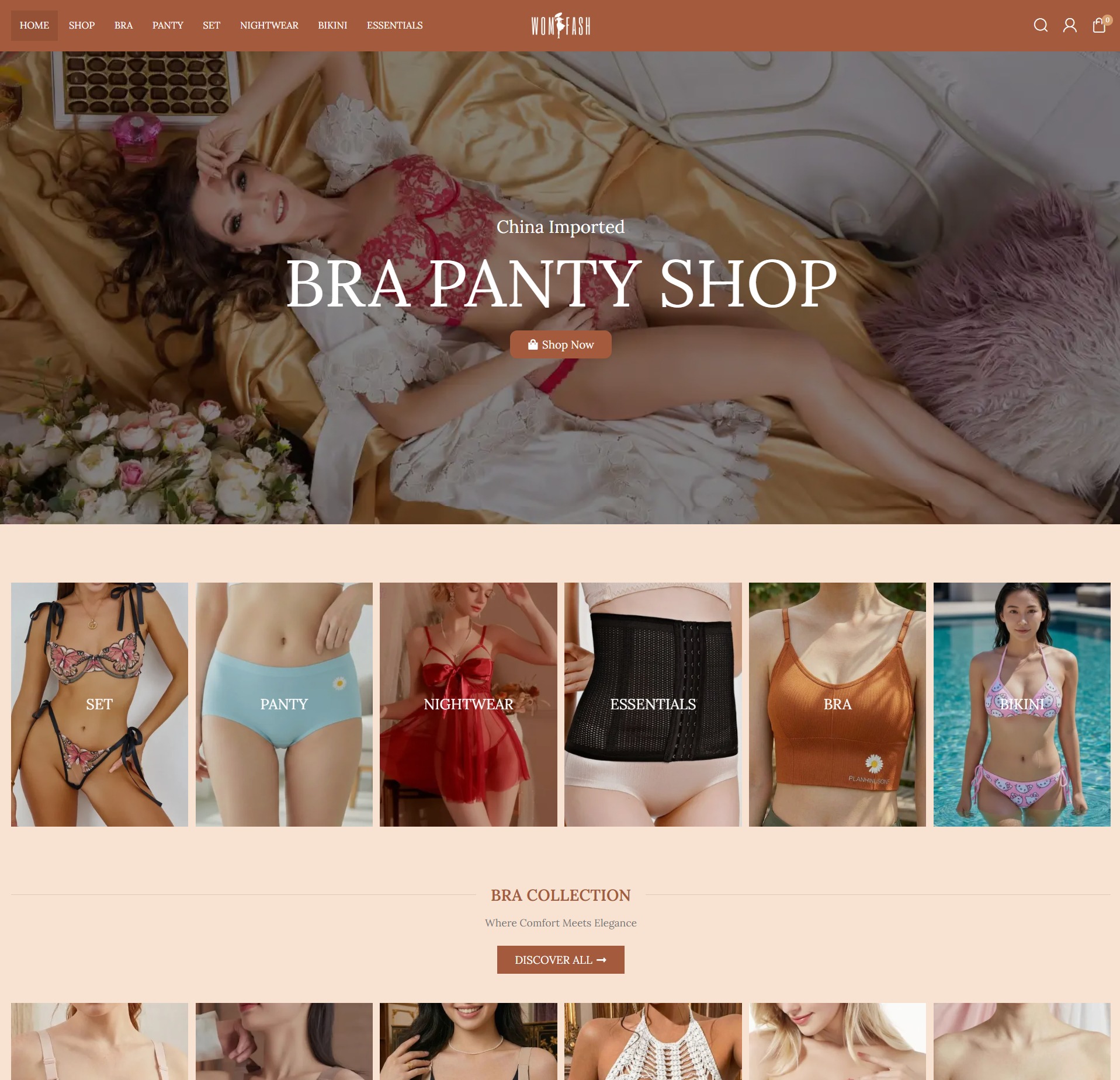 Womifash - Website